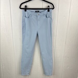 Buffalo Women's Size 8 Havana Hi-Rise Soft Stretch Ankle Skinny Light Blue Jeans